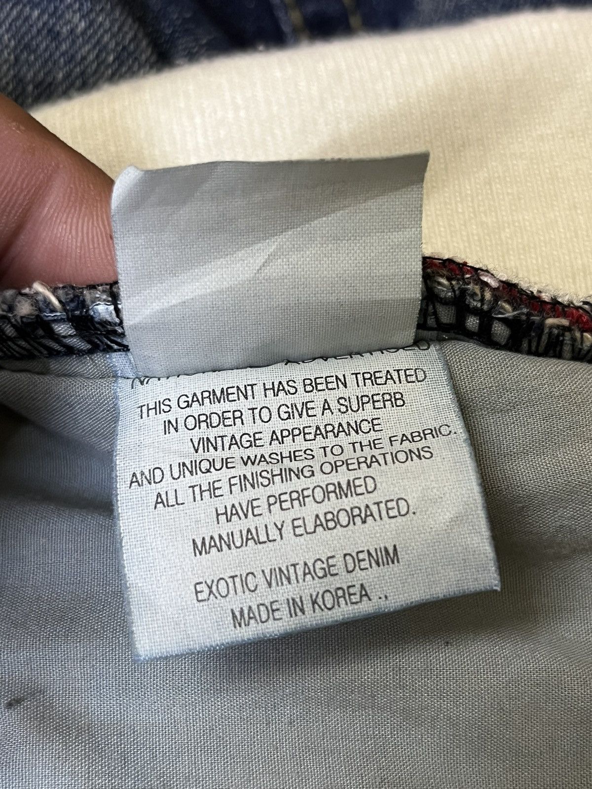 Japanese Brand Y2K FASHION YOSHITOMO NARA LOLITA DRAWSTRING WAIST JEANS Size US 32 / EU 48 - 17 Thumbnail