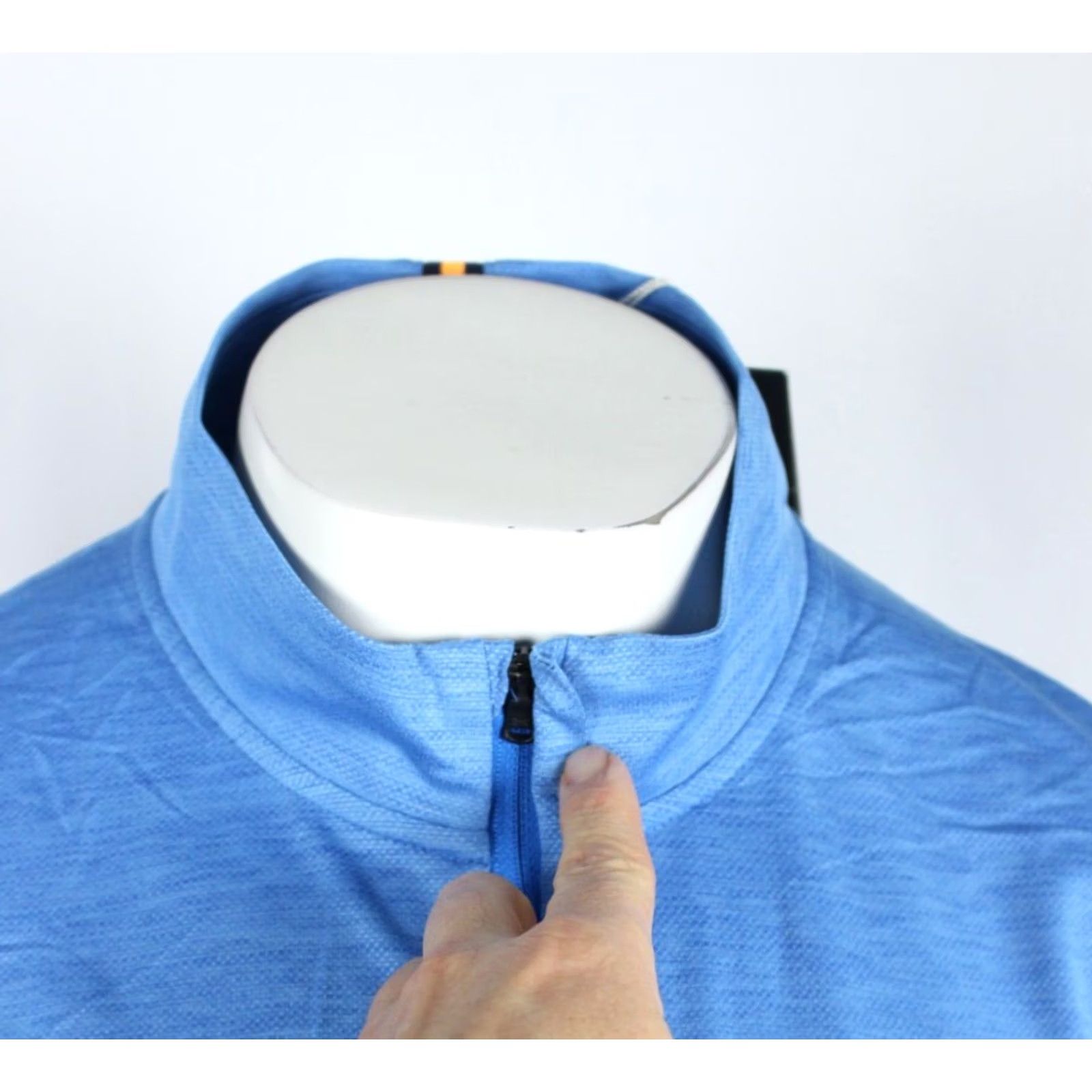 Under Armour Under Armour Men's Playoff 3.0 1/4 Zip Pullover XL Blue Heather UM1220 UPF 50+ Size US XL / EU 56 / 4 - 5 Thumbnail
