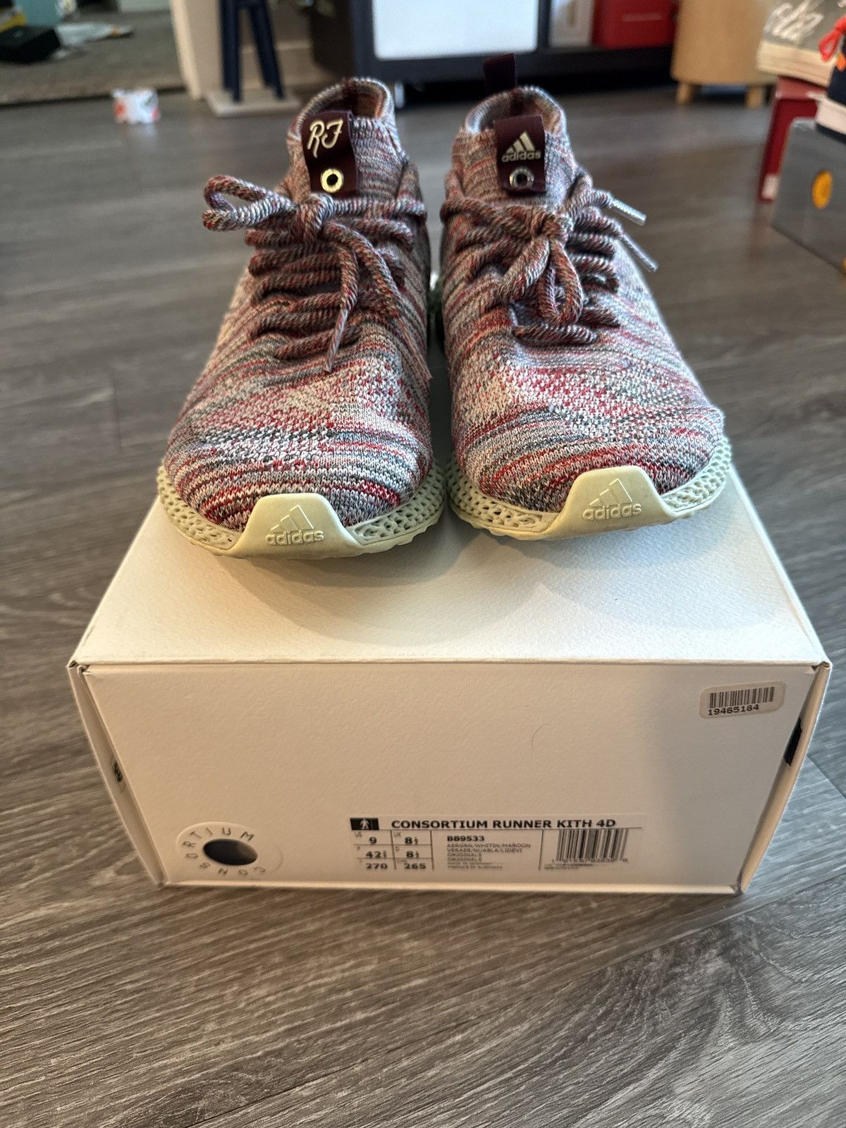 Adidas × Kith Kith Adidas 4D Size US 9 / EU 42 - 1 Thumbnail