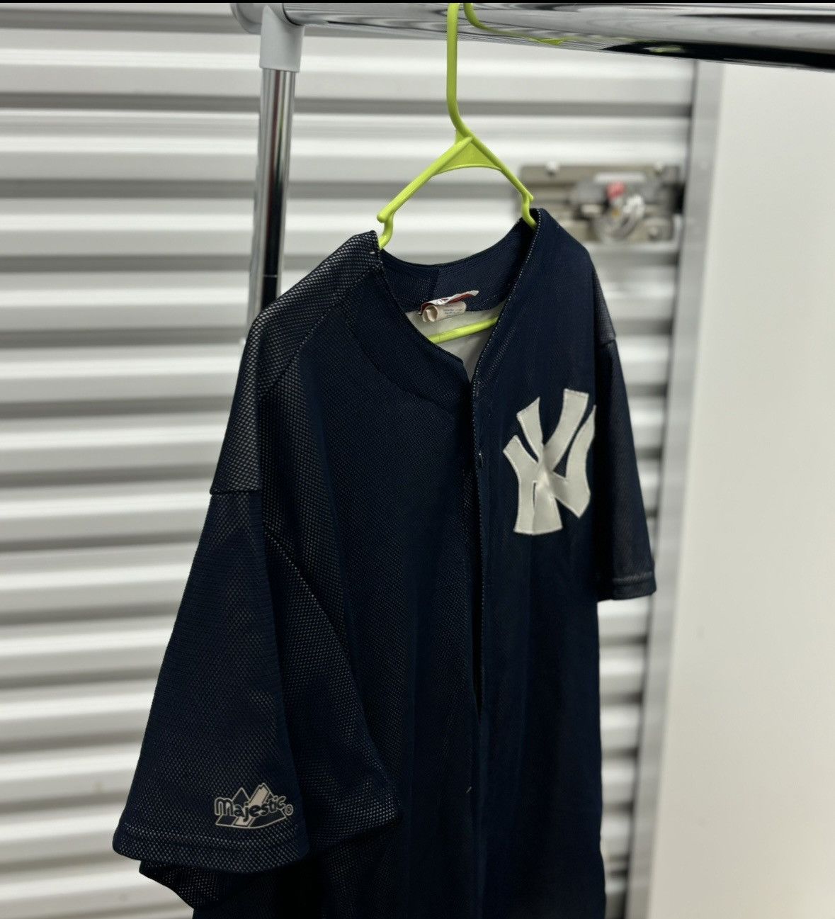 Majestic × Vintage VINTAGE MAJESTIC YANKEE JERSEY Size US XL / EU 56 / 4 - 4 Thumbnail