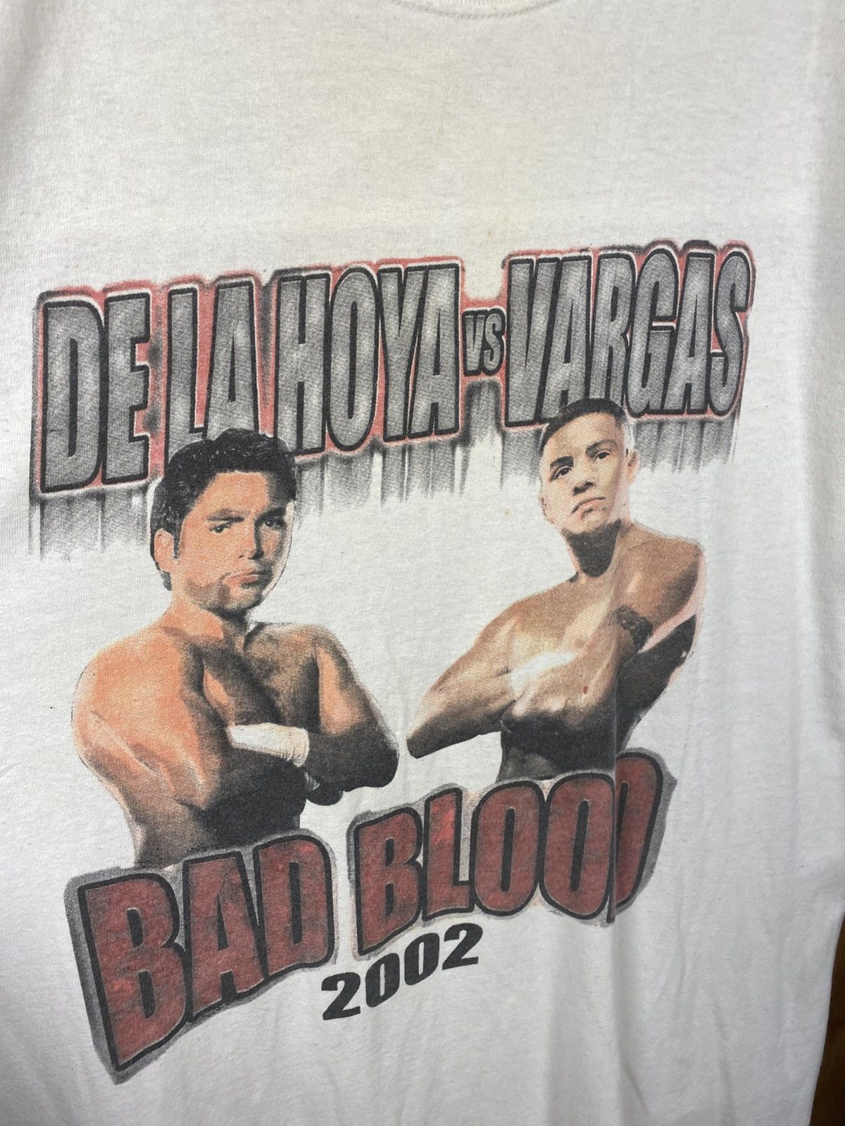 Vintage 🥊Vintage 2002 T-Shirt Bad Blood De La Hoya vs Vargas Tee🥊 Size US L / EU 52-54 / 3 - 10 Thumbnail