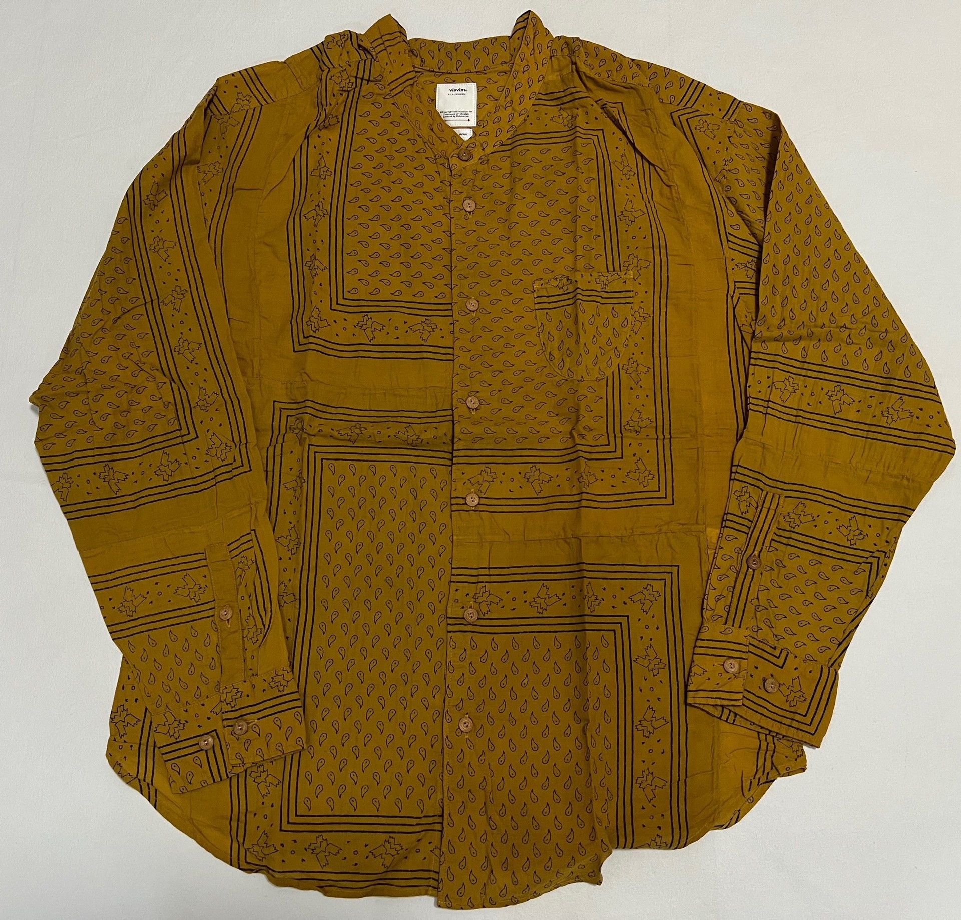 Visvim VISVIM 20SS KAFKA L/S BANDANA P.W. Size US M / EU 48-50 / 2 - 1 Thumbnail