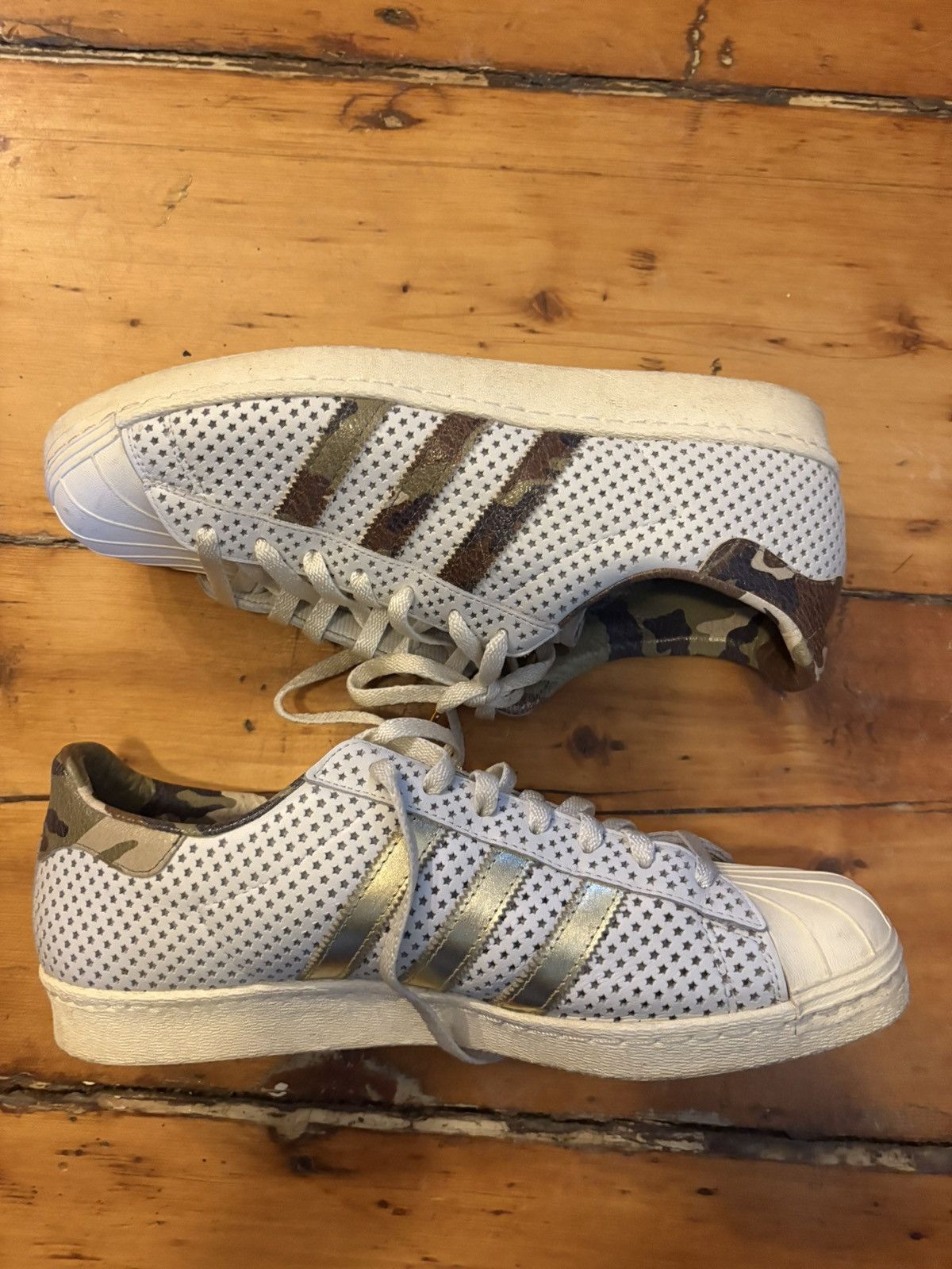 Adidas × Complex Adidas Superstar X Complex Size US 12 / EU 45 - 3 Thumbnail