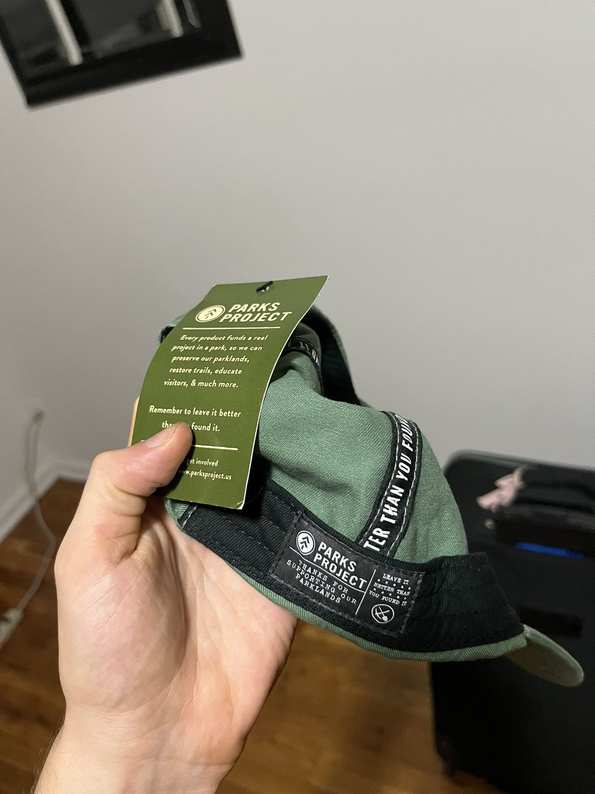 Other Parks Project National Parks Fungi Patch Hat cap khaki green Size ONE SIZE - 4 Thumbnail