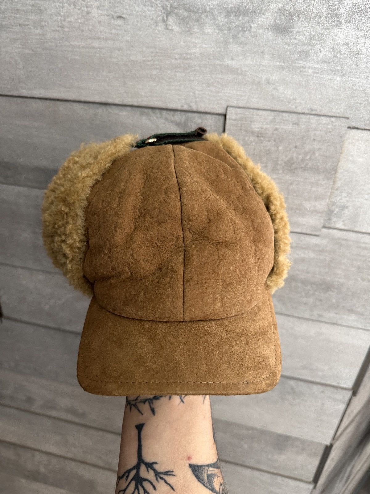 Gucci Crazy Gucci Aviator Hat Size ONE SIZE - 3 Thumbnail