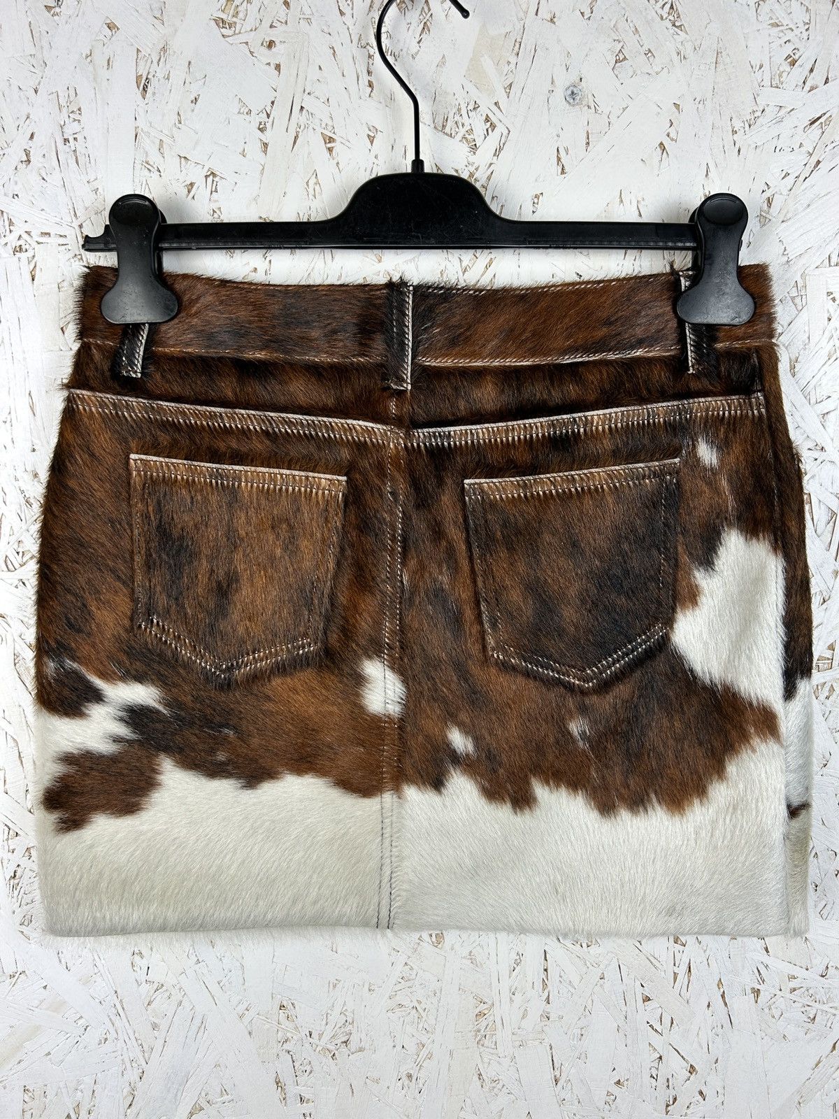 Saint Laurent Paris Saint Laurent Calf Hair Silk Lined Skirt FR36 Size 26" / US 2 / IT 38 - 6 Thumbnail
