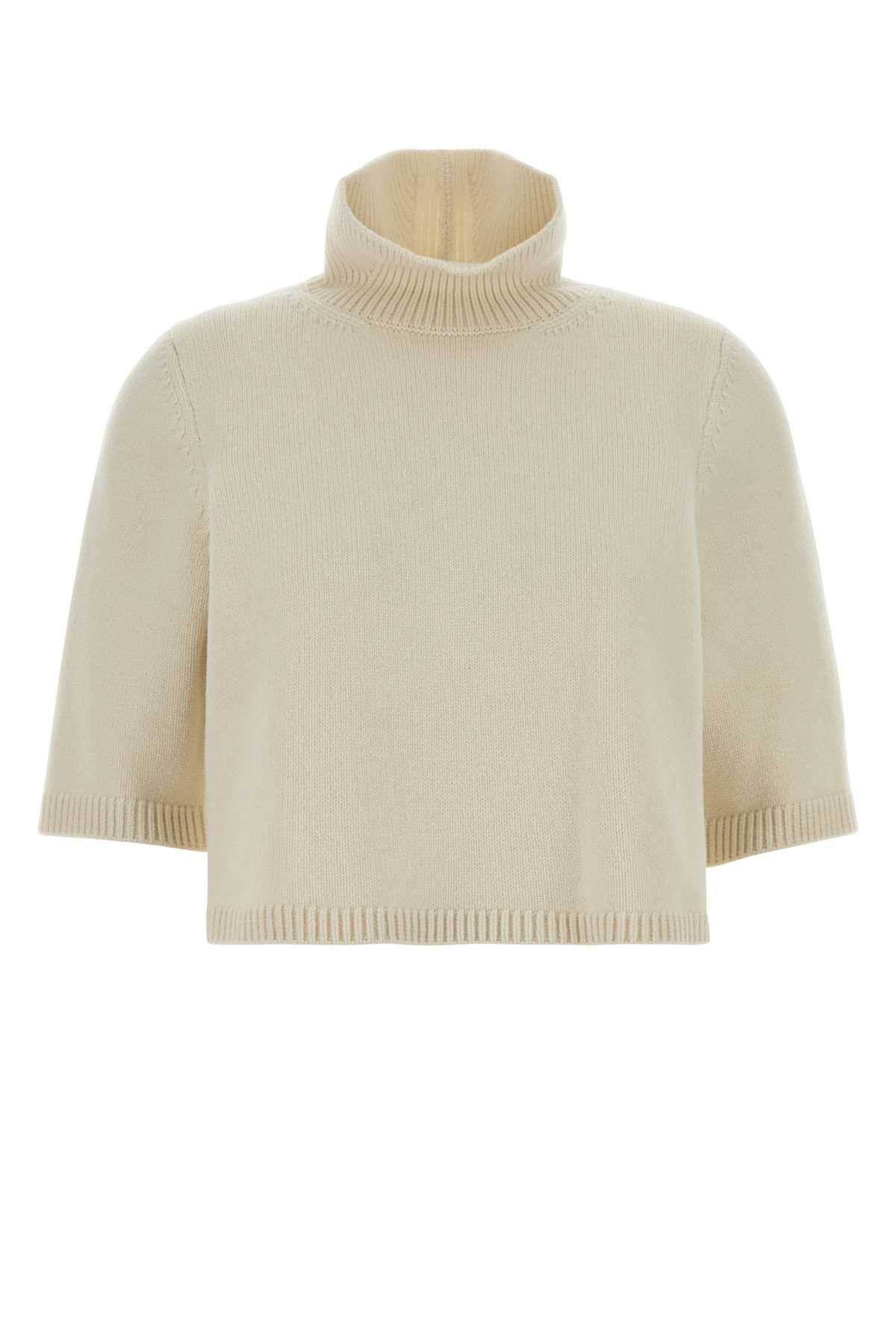 Alaia Ivory Cashmere Blend Sweater Size M / US 6-8 / IT 42-44 - 1 Thumbnail