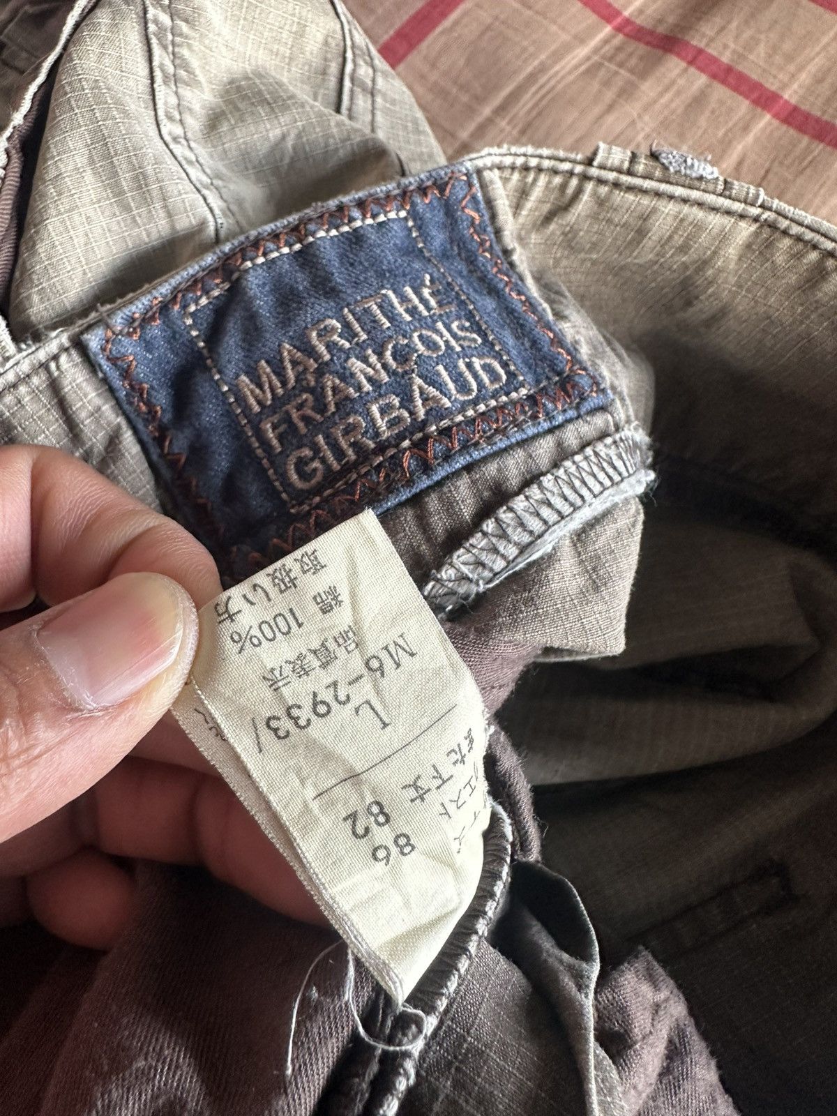 If Six Was Nine Marithe Francois Girbaud Multipocket Sunfaded Pants Size US 34 / EU 50 - 19 Thumbnail