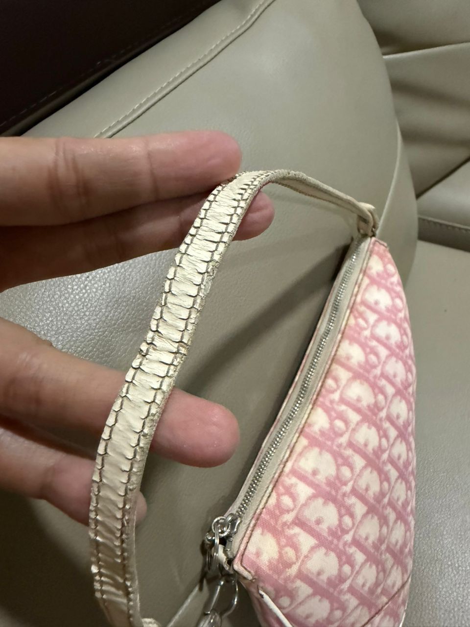 Dior Authentic Vintage Christian Dior Saddle Bag Size ONE SIZE - 5 Thumbnail