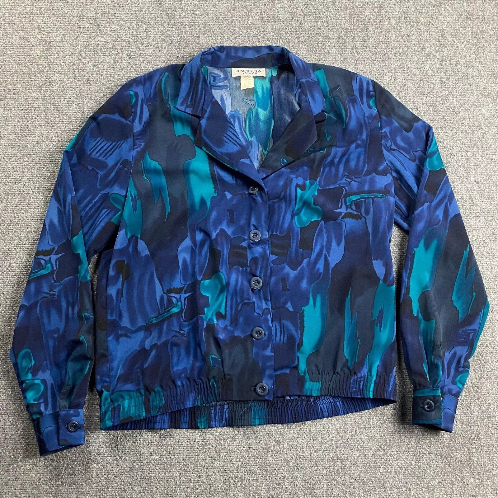 Vintage Vintage Kensington Square Blazer Women Small Abstract Size S / US 4 / IT 40 - 1 Thumbnail