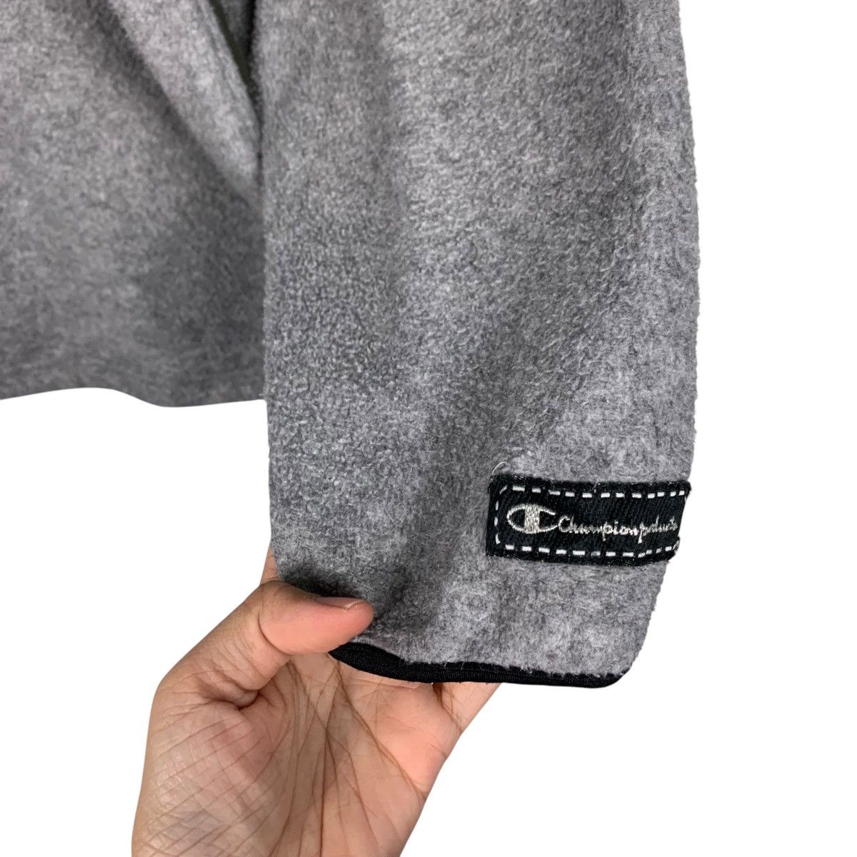 Champion CHAMPION Polartec Big Logo Half Zip Pullover Fleece 1954-C85 Size US L / EU 52-54 / 3 - 11 Thumbnail