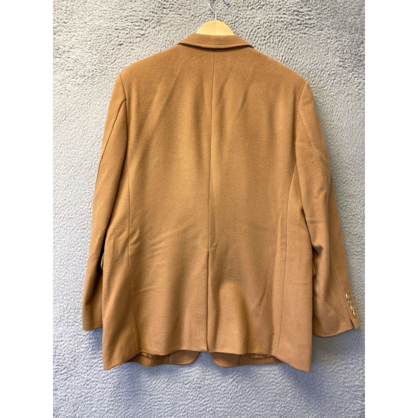 Vintage VINTAGE Winston Men's Blazer Wool Cashmere Camel Size 42 Business Formal Wedding Classic Size 42R - 5 Thumbnail