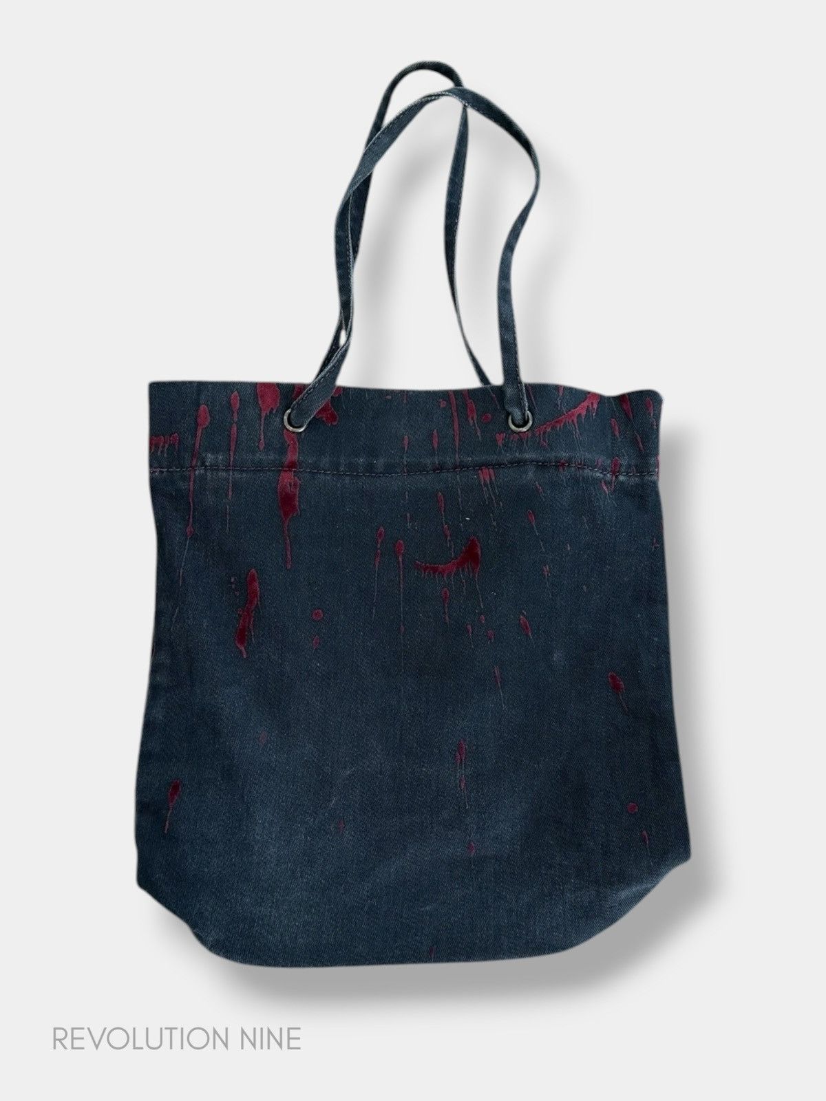 Jean Paul Gaultier Jean Paul Gaultier FW98 velvet blood drip vampire tote bag Size ONE SIZE - 2 Thumbnail