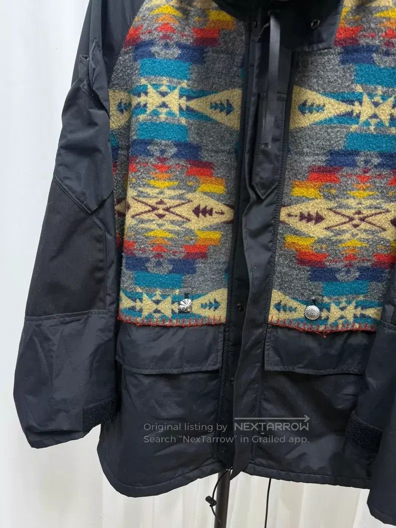 Junya Watanabe JUNYA WATANABE Ethnic Style Silver Buckle Windbreaker Jack Size US M / EU 48-50 / 2 - 3 Thumbnail