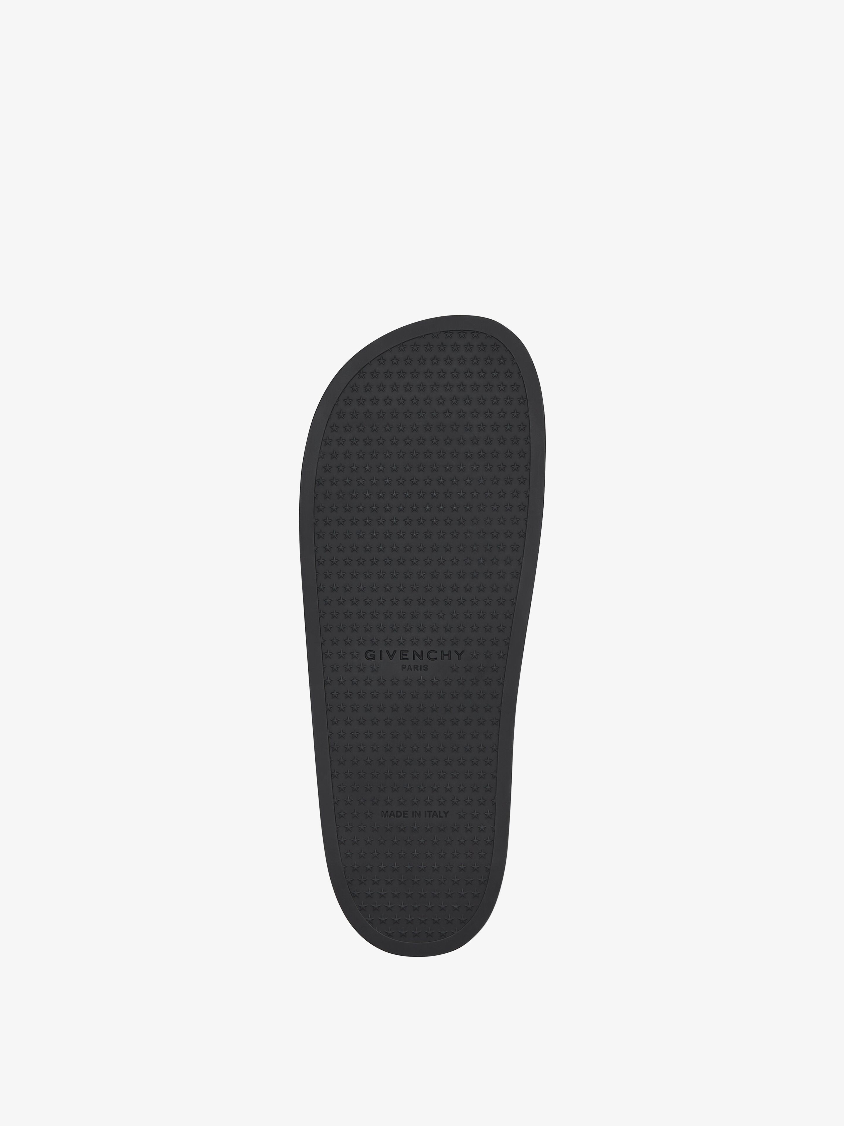 Givenchy o1w1db10325 Slide Scratch Flat Sandals in Black Size US 7 / EU 40 - 6 Thumbnail
