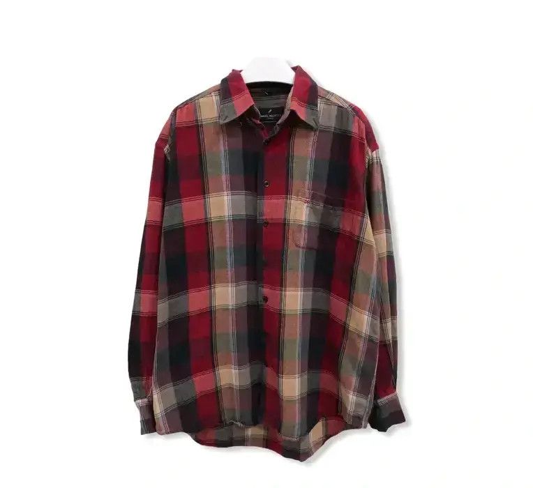 Daniel Hechter × Flannel Daniel Hechter Plaid Tartan Flannel Shirt 👕 Size US M / EU 48-50 / 2 - 1 Thumbnail