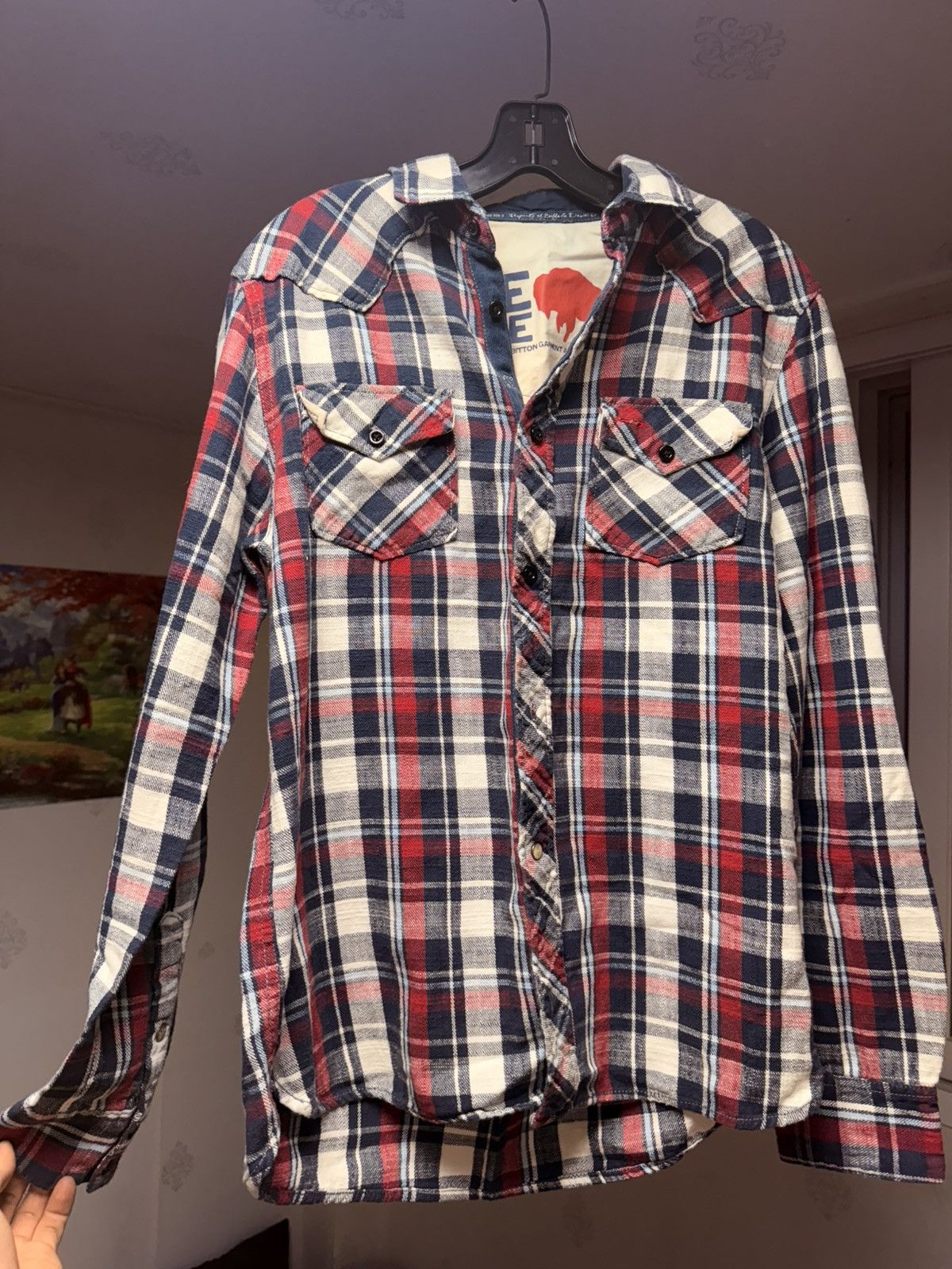 Buffalo David Bitton Buffalo Vintage Flannel Size US M / EU 48-50 / 2 - 1 Thumbnail