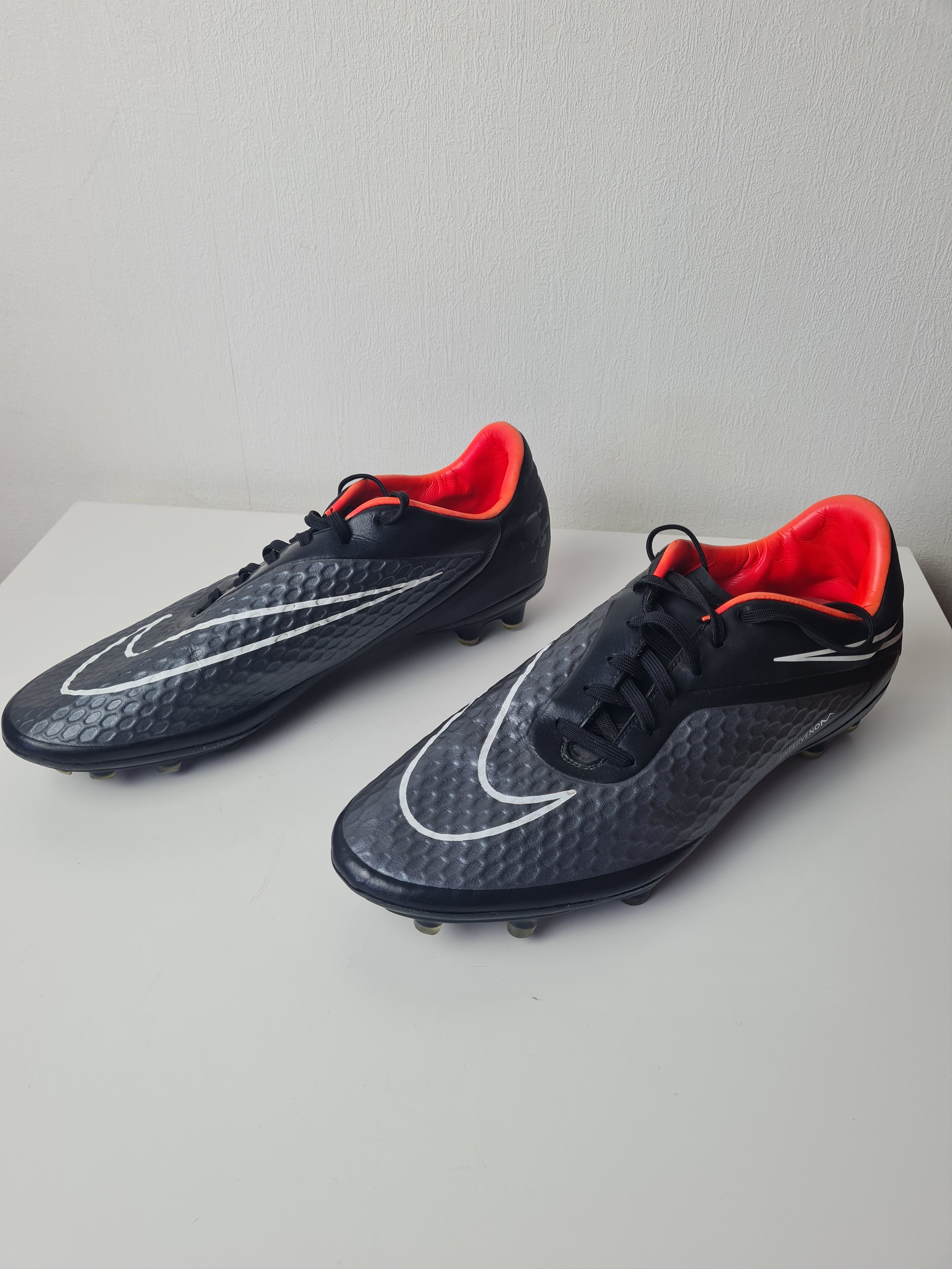 Nike Nike Mens Hypervenom Phelon FG Soccer Black 599730-016 Size US 11.5 / EU 44-45 - 12 Thumbnail