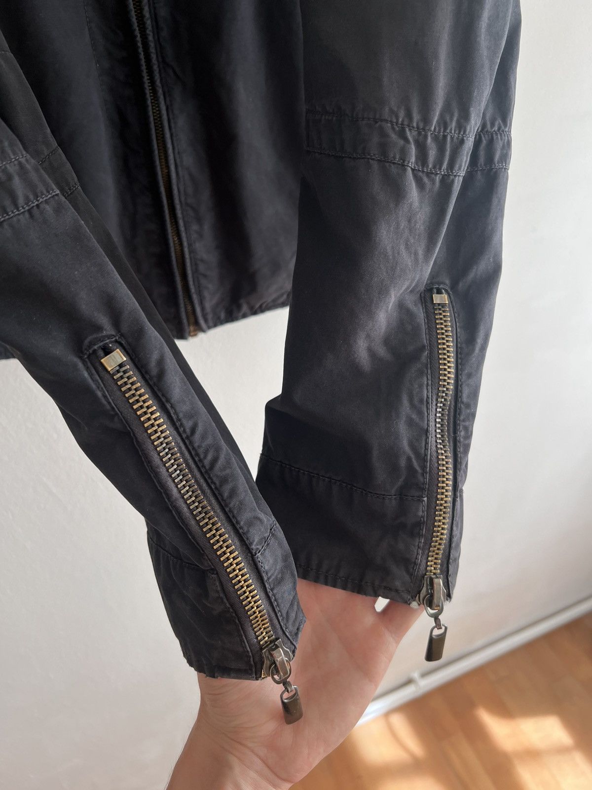 Jean Paul Gaultier Jean Paul Gaultier 6 zip Cotton Biker Jacket Size US S / EU 44-46 / 1 - 3 Thumbnail