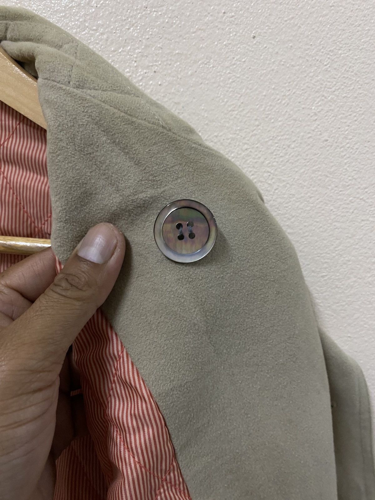 Issey Miyake ISSEY MIYAKE Tsumori Chisato Quilted Lined Pea Coat Size US M / EU 48-50 / 2 - 9 Thumbnail