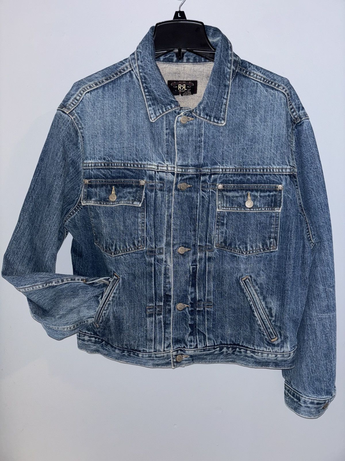 Polo Ralph Lauren × Ralph Lauren Double R Ralph Lauren Denim Jacket Size US L / EU 52-54 / 3 - 14 Thumbnail