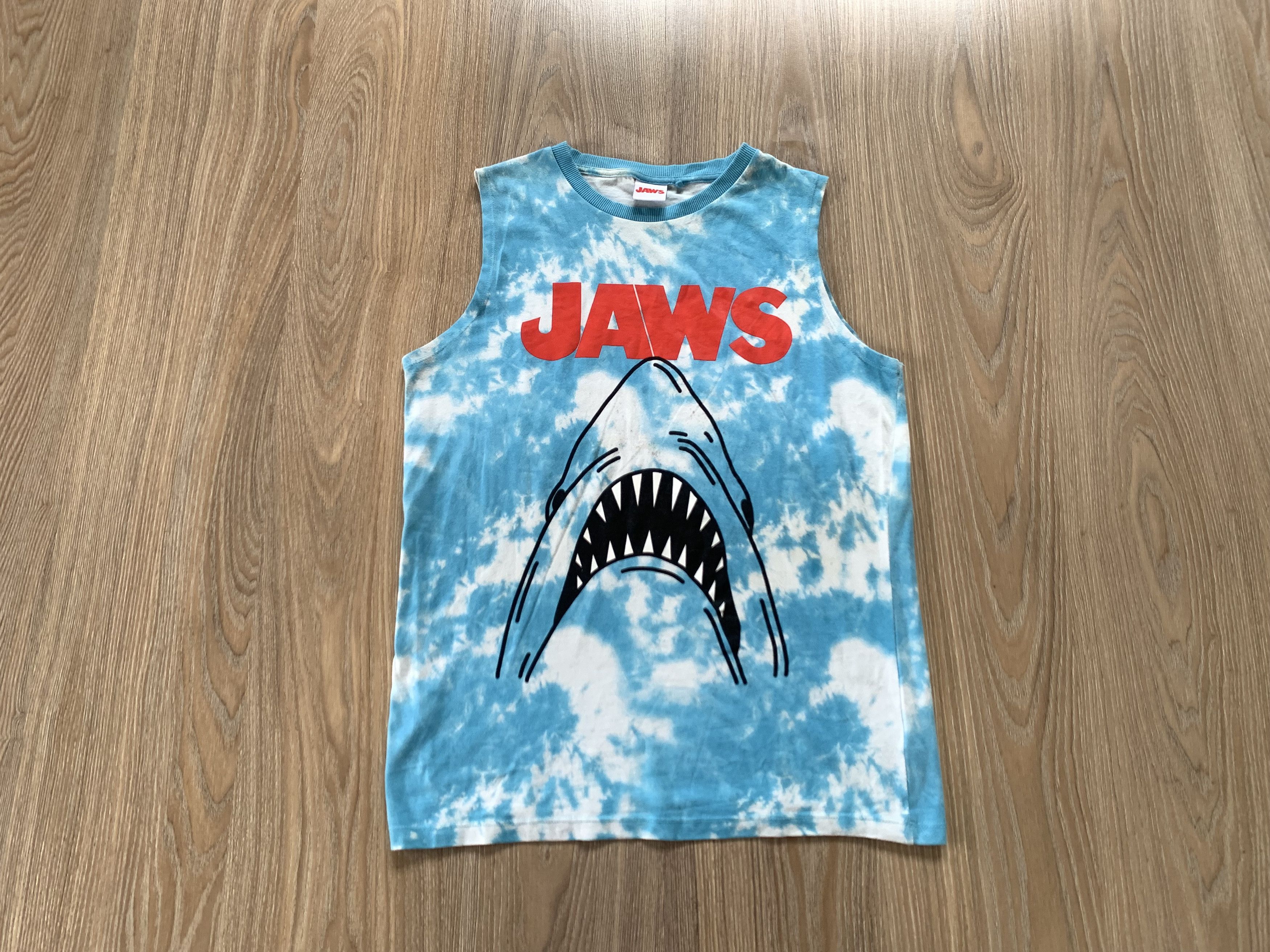 Universal Studios Jaws Tye-Die Sleeveless T Shirt Size US M / EU 48-50 / 2 - 1 Thumbnail