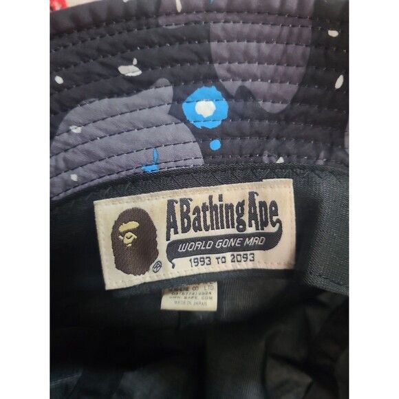 Bape Vtg Bape Space Camo Bucket Hat Size ONE SIZE - 6 Thumbnail