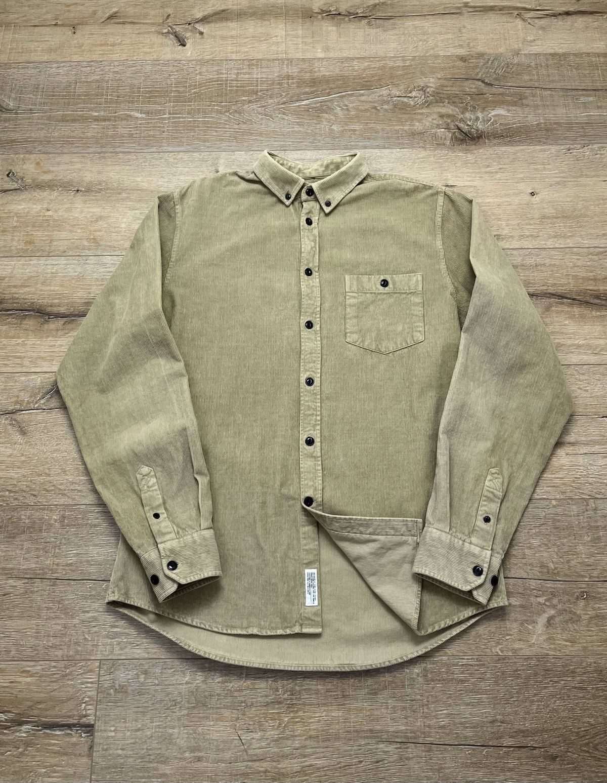 Norse Projects Norse Projects Velvet Anton Corduroy Long Sleeve Shirt 00s Size US M / EU 48-50 / 2 - 1 Thumbnail