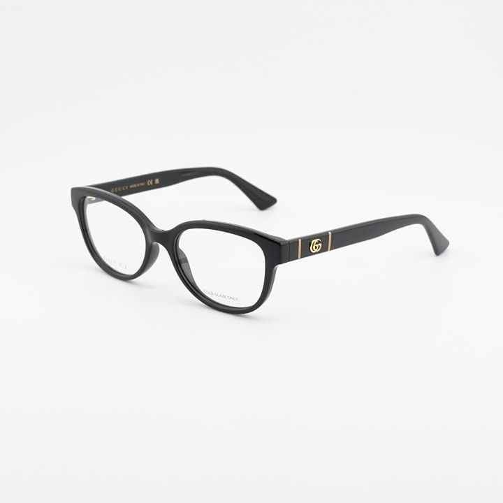 Gucci Gucci GG1115O 001 Eyeglasses Black 53mm Square Frame Size ONE SIZE - 1 Thumbnail