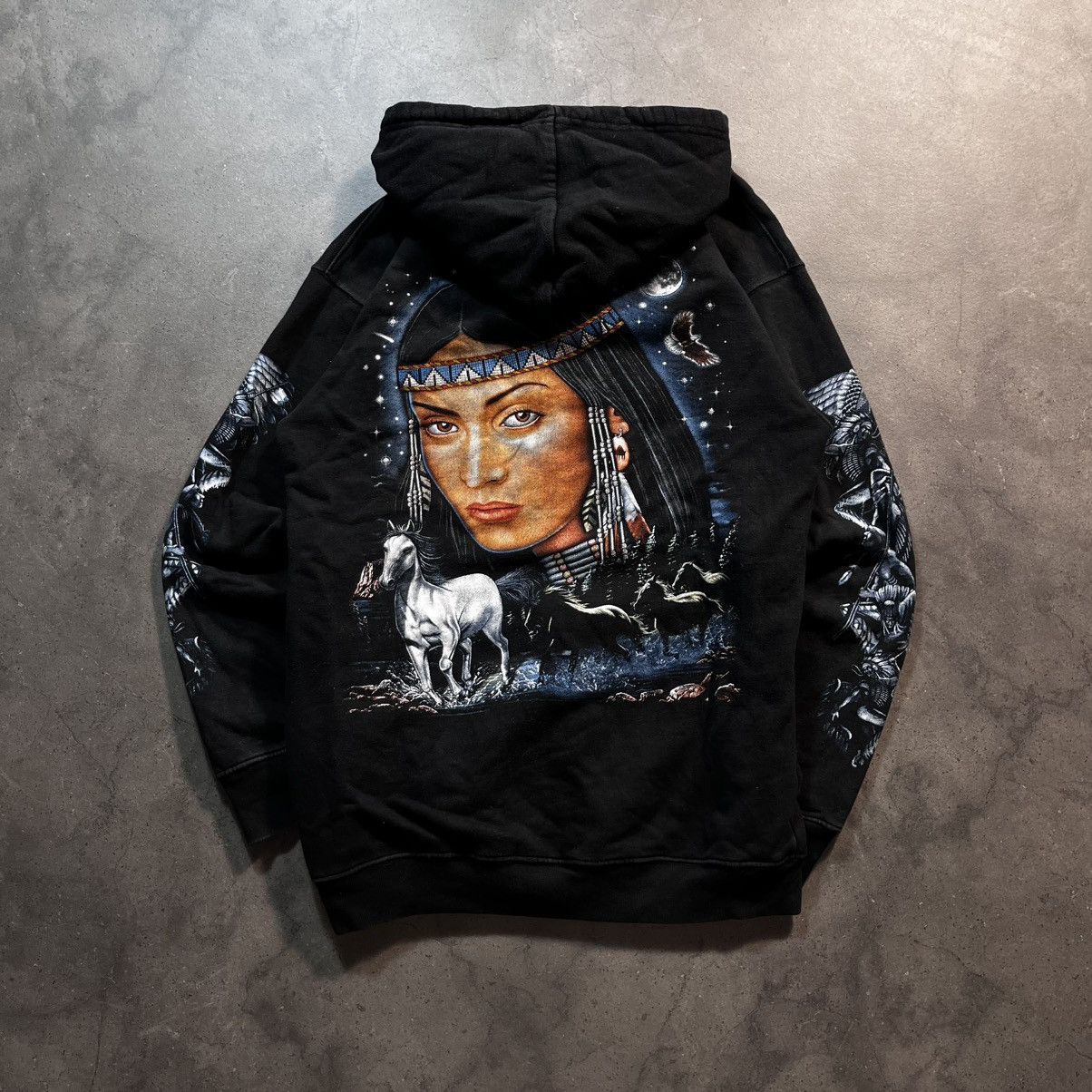 Band Tees Vintage 00s Avant Garde Rock Metal Style Zip Hoodie Indie Size US L / EU 52-54 / 3 - 2 Thumbnail