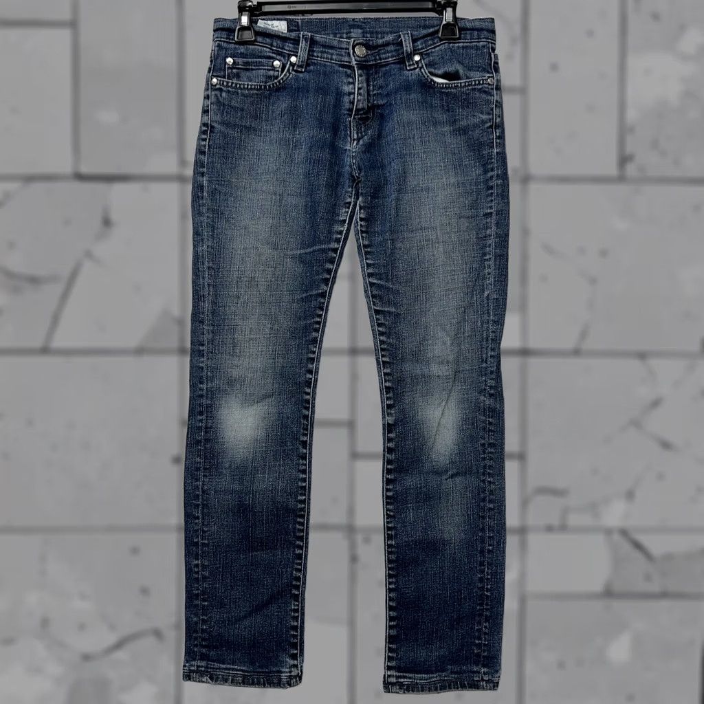 Lacoste Lacoste Jeans Womens 28 Blue Straight 28 Inseam Size 38 Regular Adults Womens Size 28" / US 6 / IT 42 - 1 Thumbnail