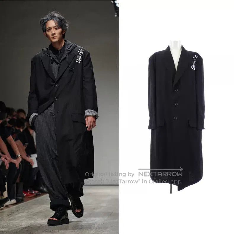 Yohji Yamamoto Yohji Yamamoto 23 SS embroidered coat Size US M / EU 48-50 / 2 - 1 Thumbnail