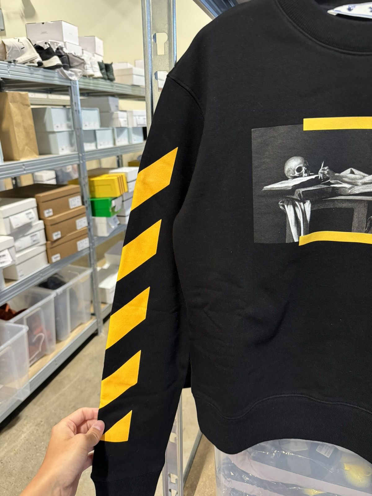Off-White Off-White Caravaggio Paint Sweatshirt NEW 750$ Size US S / EU 44-46 / 1 - 4 Thumbnail