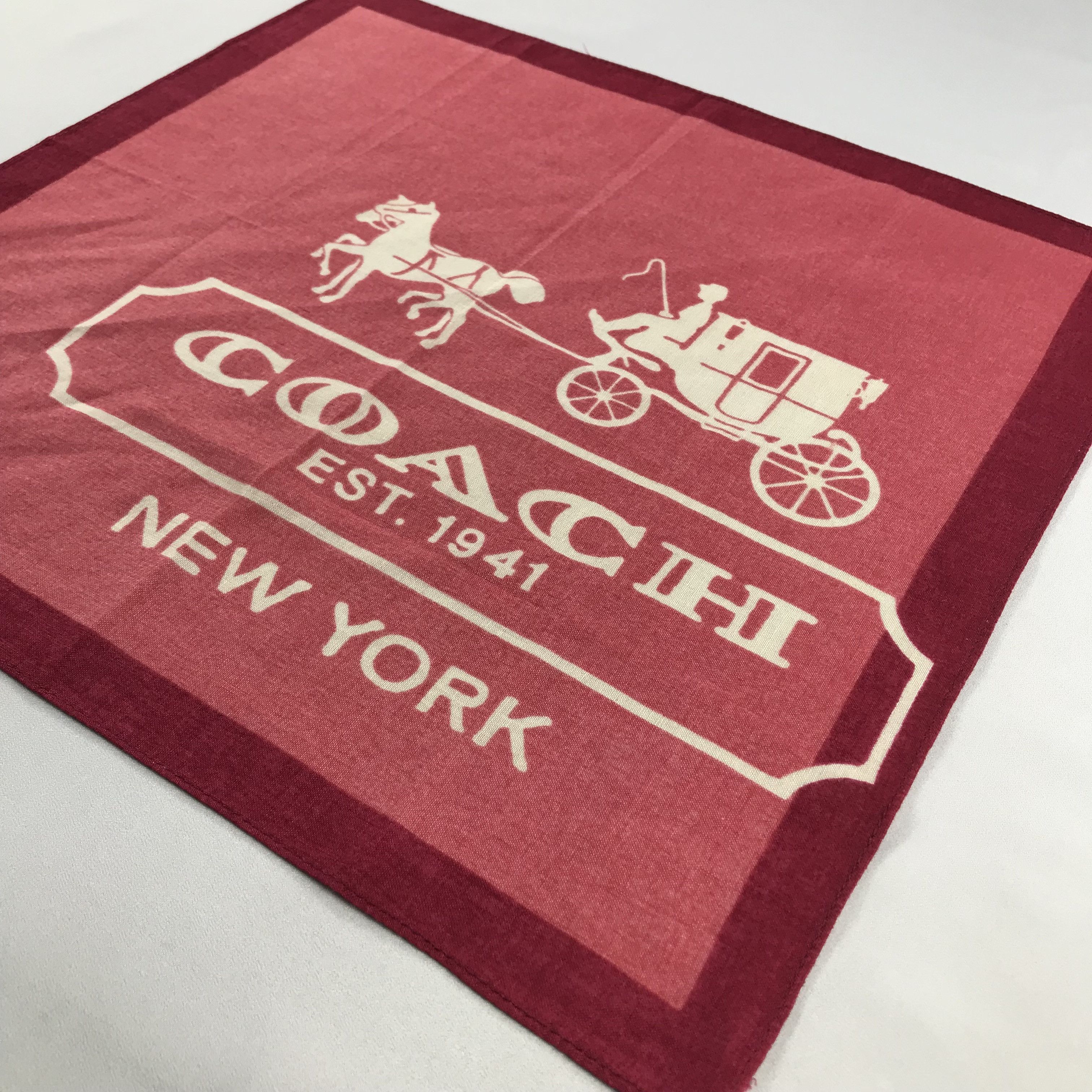 Coach Coach Handkerchief / Bandana / Neckerchief C671 Size ONE SIZE - 4 Thumbnail