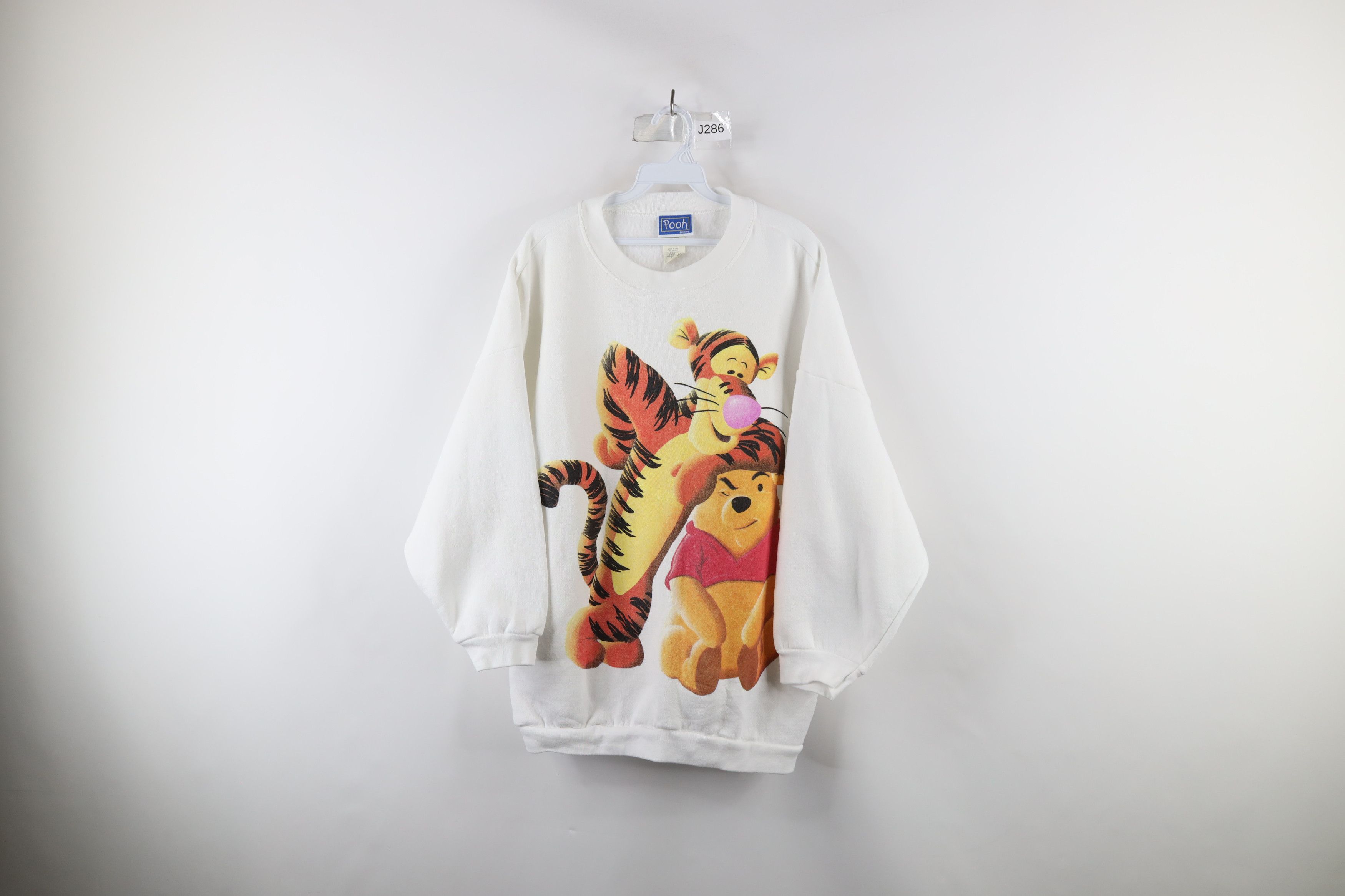 Disney × Vintage Vintage 90s Disney Winnie Pooh Tigger Crewneck Sweatshirt Size 4XL / US 24-26 - 1 Thumbnail