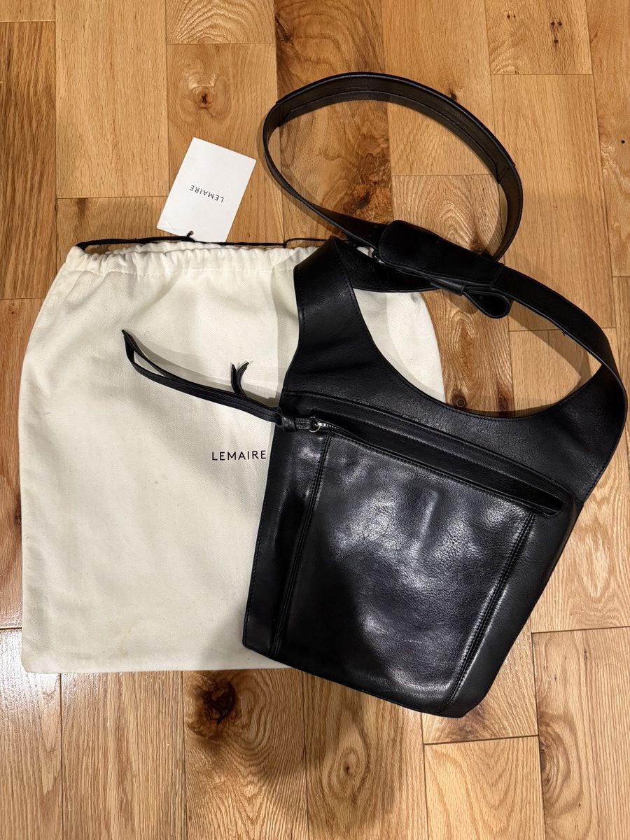 Lemaire Pocket Bag in Black