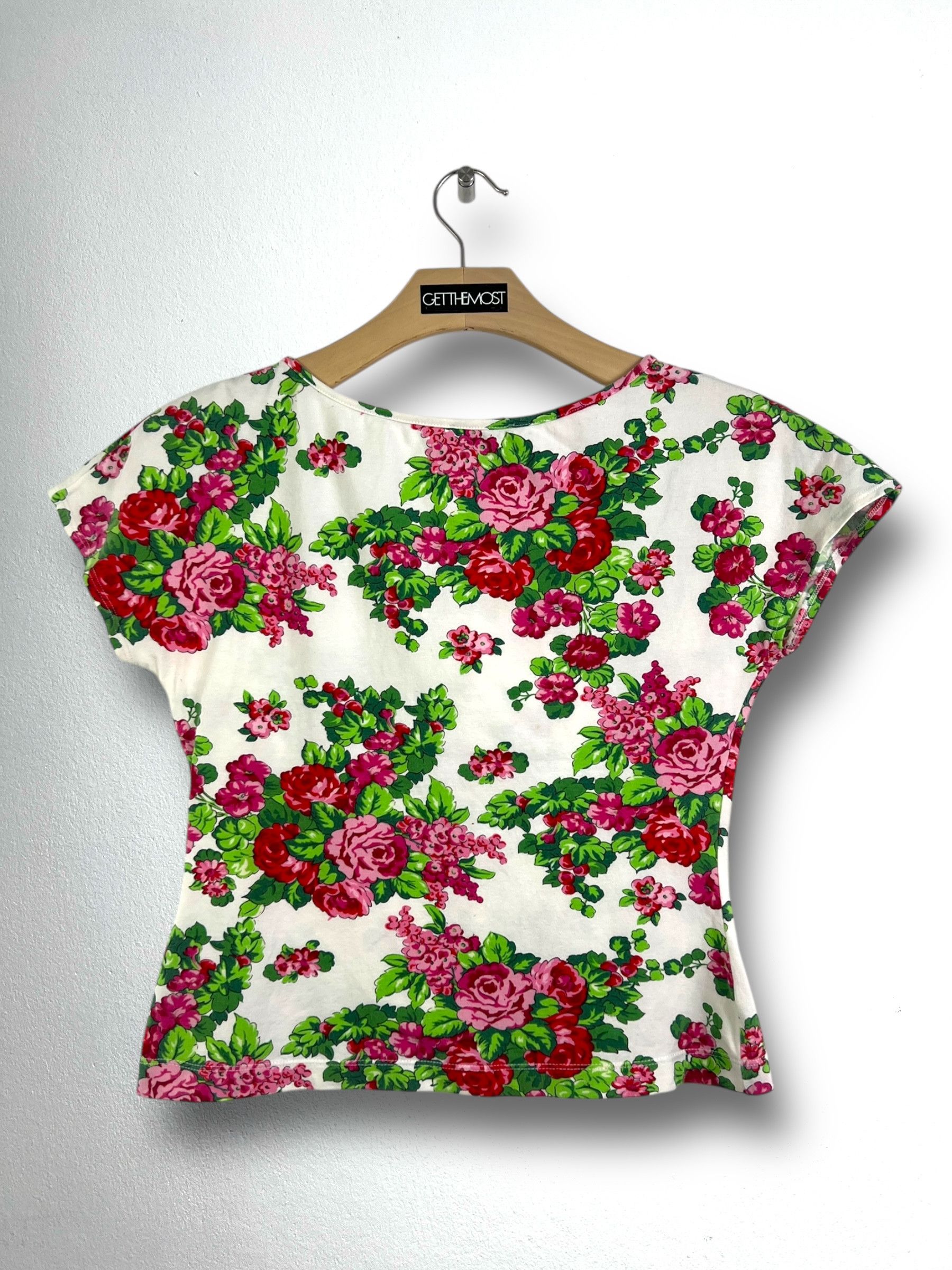 Japanese Brand × Kenzo KENZO Jungle Flower Blouse (M) GTMP006 Size M / US 6-8 / IT 42-44 - 6 Thumbnail