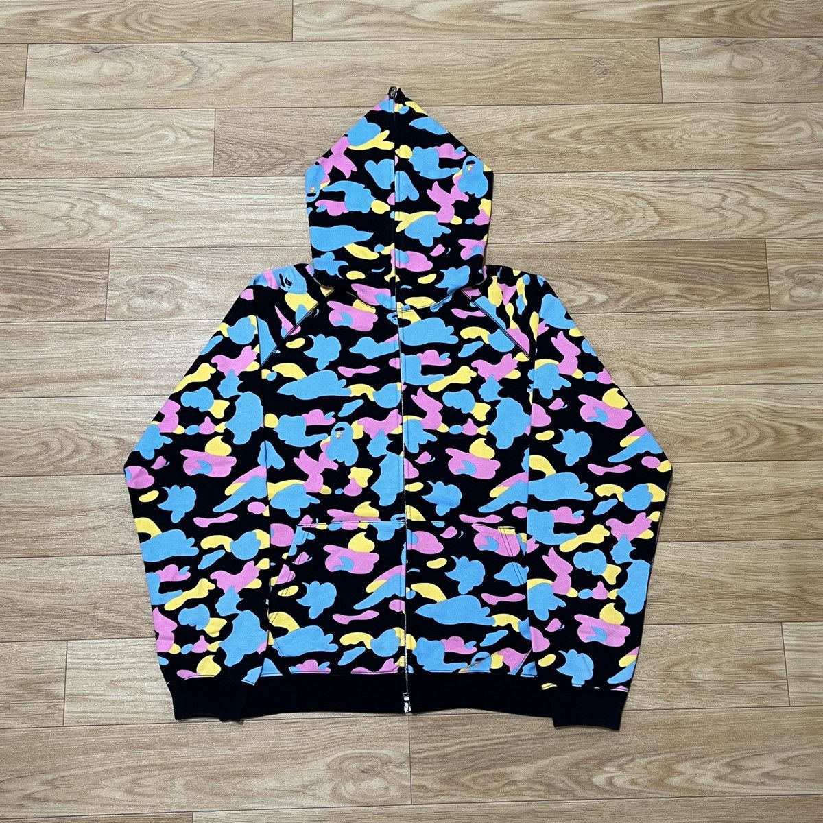 Bape 💥Bape OG Multi Camo Zip Up Hoodie 💥 Size US L / EU 52-54 / 3 - 3 Thumbnail