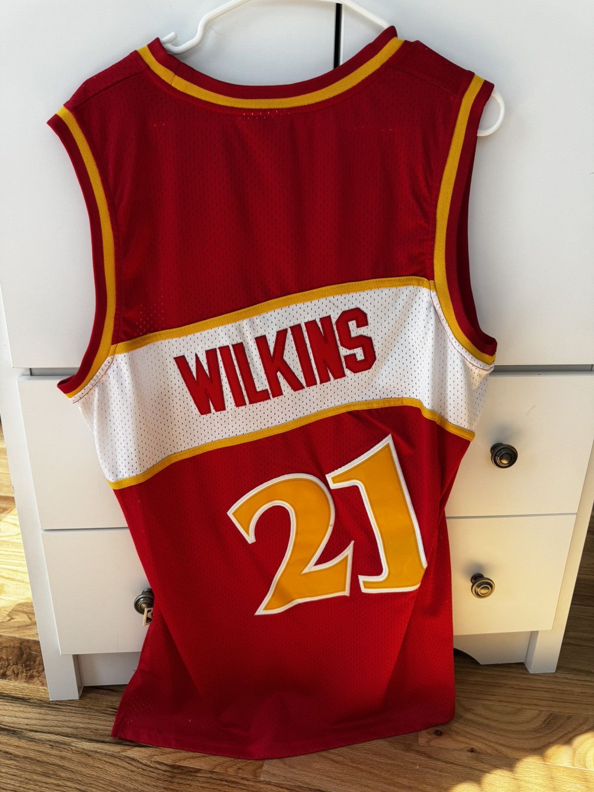 Adidas 1982-83 Dominique Wilkins Jersey Size US L / EU 52-54 / 3 - 2 Thumbnail