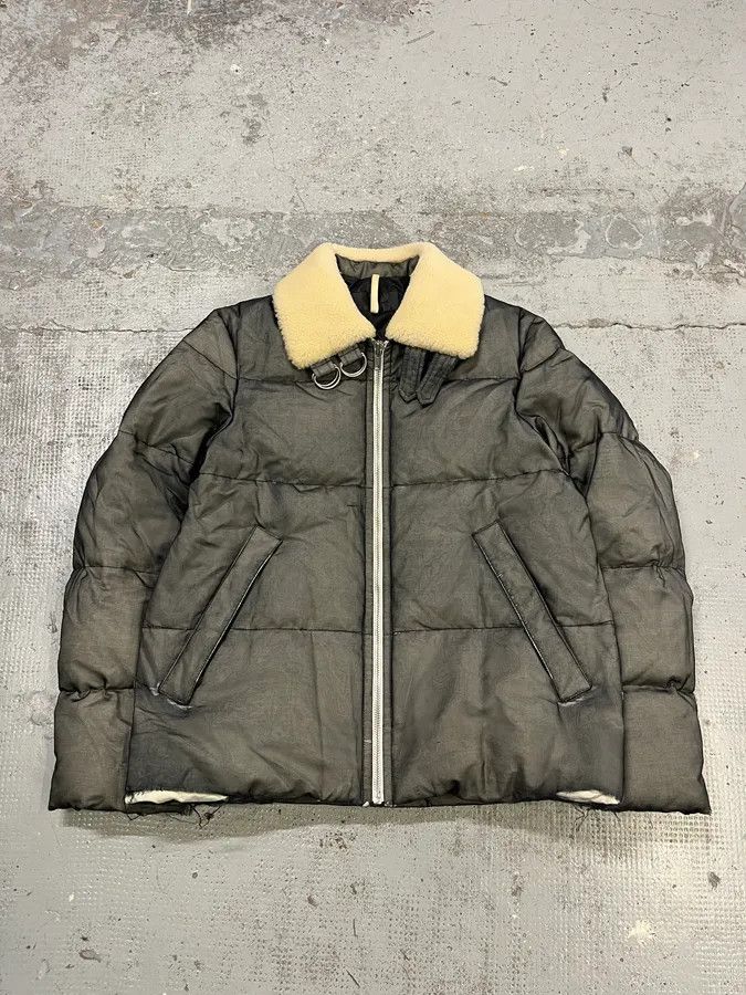 Helmut Lang AW2018 Helmut Lang Astro Grey Net Puffer Jacket Size US M / EU 48-50 / 2 - 4 Thumbnail