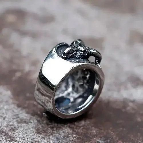 Jewelry Satan Ring ( Size 7 to 12 ) Size ONE SIZE - 2 Thumbnail