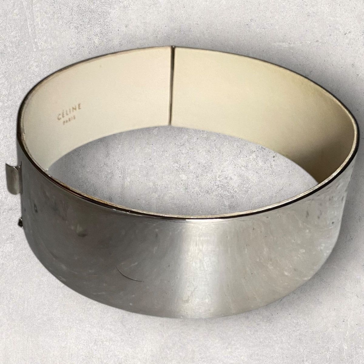 Celine × Phoebe Philo Resort 2011 Silver Brass Choker Size ONE SIZE - 5 Thumbnail