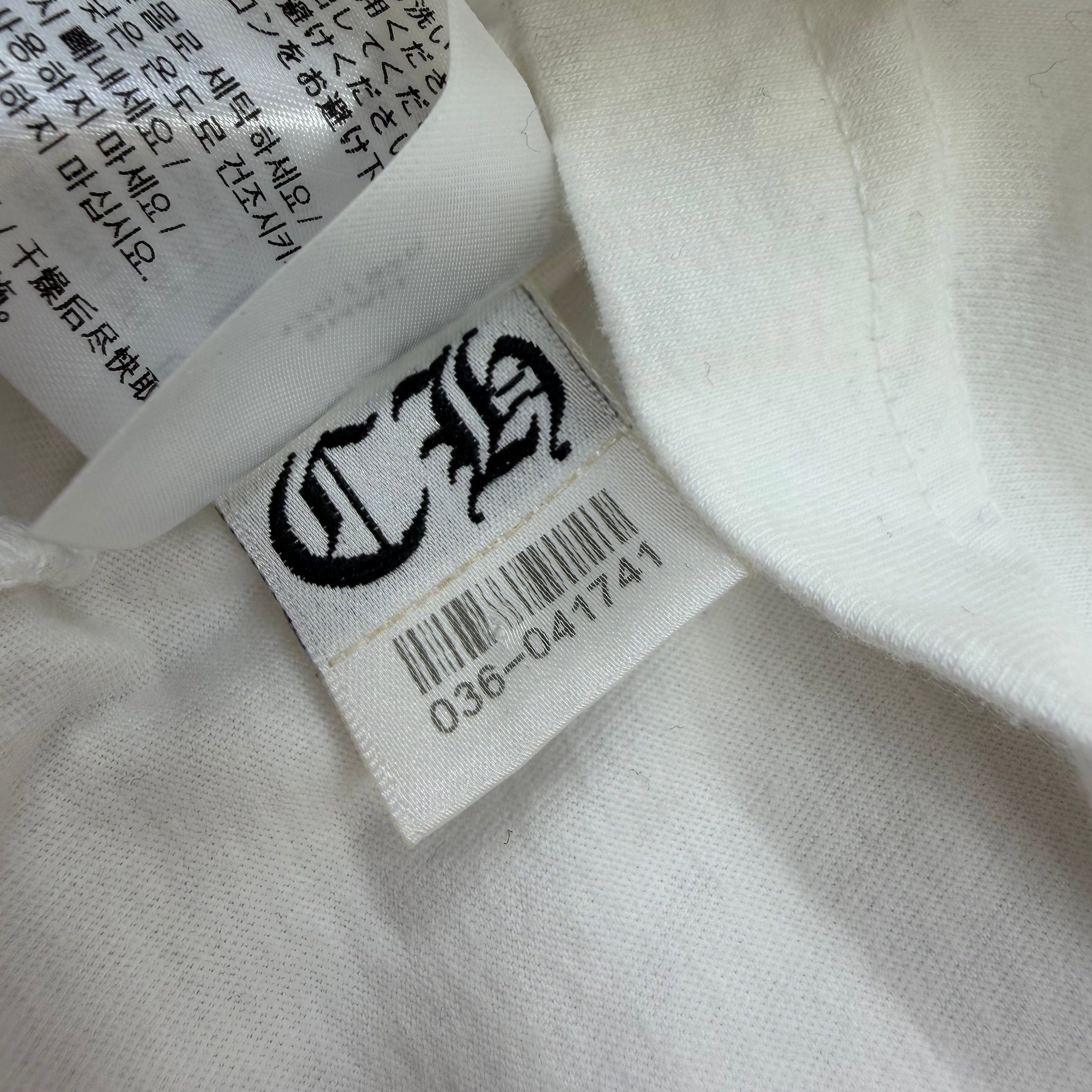 Chrome Hearts Chrome Hearts White Welcome to Vegas Tee Small Size US S / EU 44-46 / 1 - 5 Thumbnail