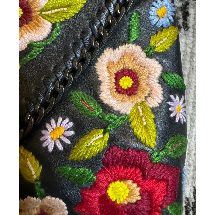 Mary Frances Mary Frances embroidered floral black Crossbody purse Size ONE SIZE - 3 Thumbnail
