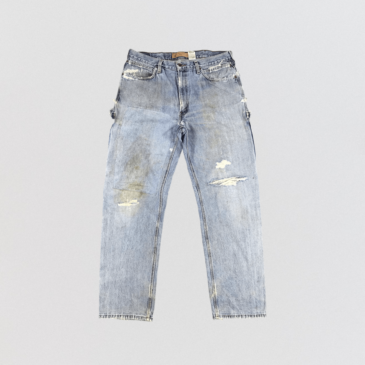 Levi's × Vintage Vintage Distress Levis 550 Carpenter Jeans-JM1146 Size US 38 / EU 54 - 1 Thumbnail