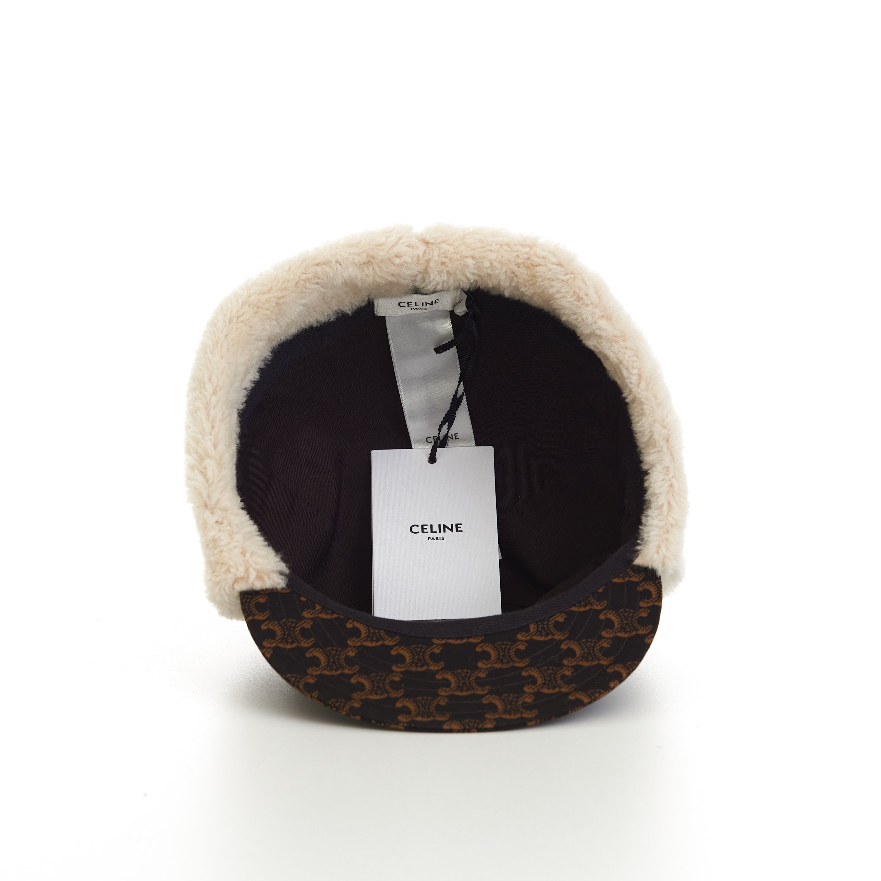Celine Triomphe Chapka Hat In Monogram Cotton Size S Size ONE SIZE - 9 Thumbnail