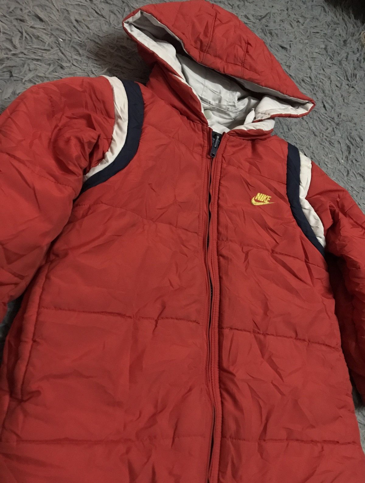 Nike × Other Nike Reversible jacket red & dark blue kids Size US XXS / EU 40 - 2 Thumbnail
