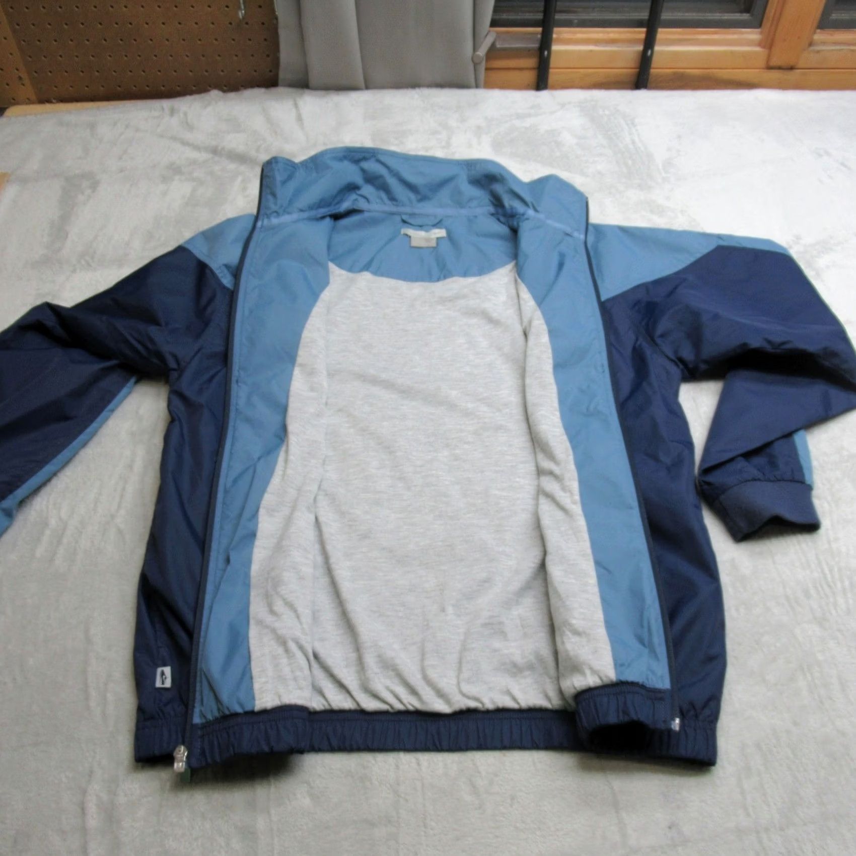 Nike Nike Jacket Men Medium Blue FullZip Lightweight Water Resistant Pockets Wind Size US M / EU 48-50 / 2 - 3 Thumbnail