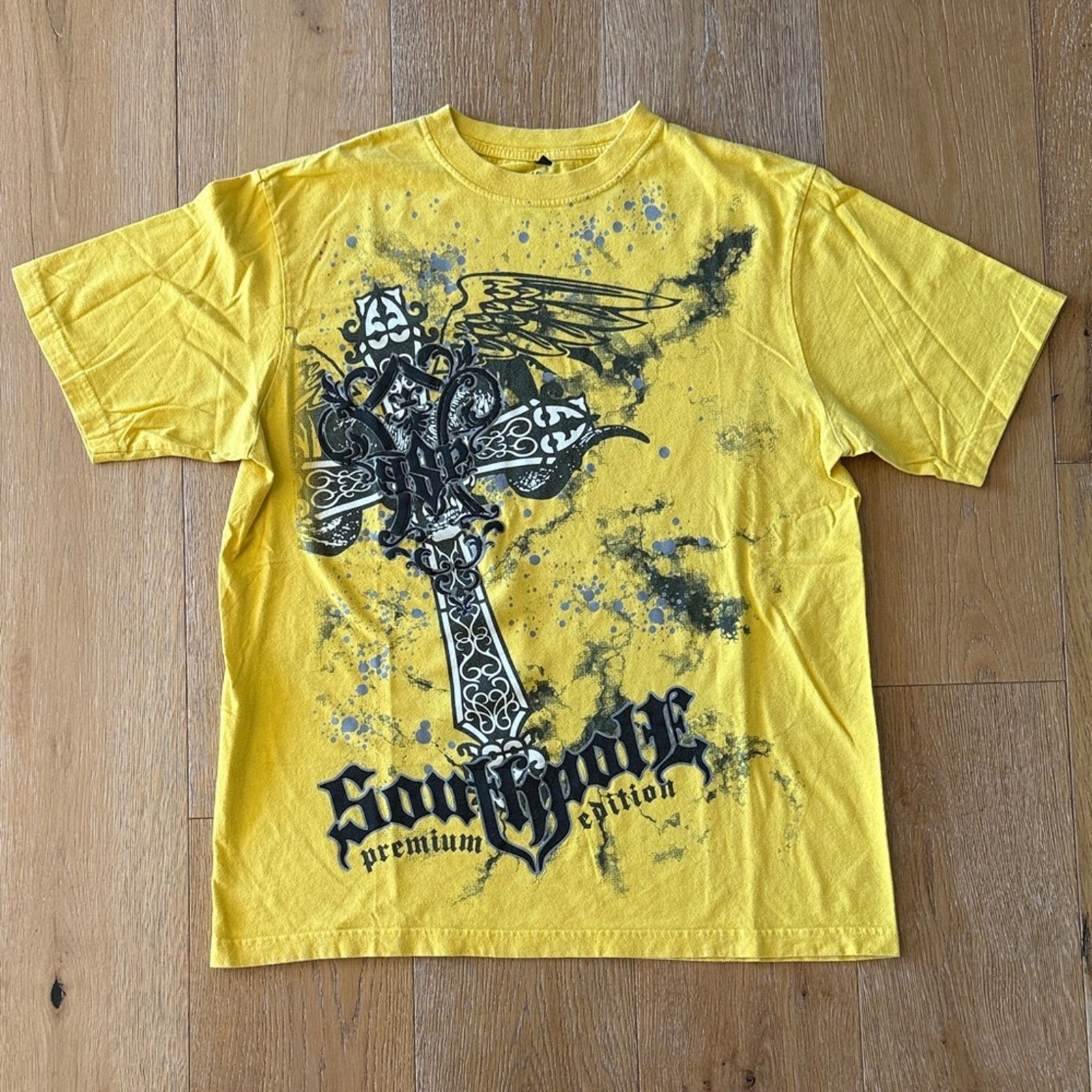 Southpole South Pole Premium Edition Yellow T-Shirt – Size L Size US L / EU 52-54 / 3 - 1 Thumbnail