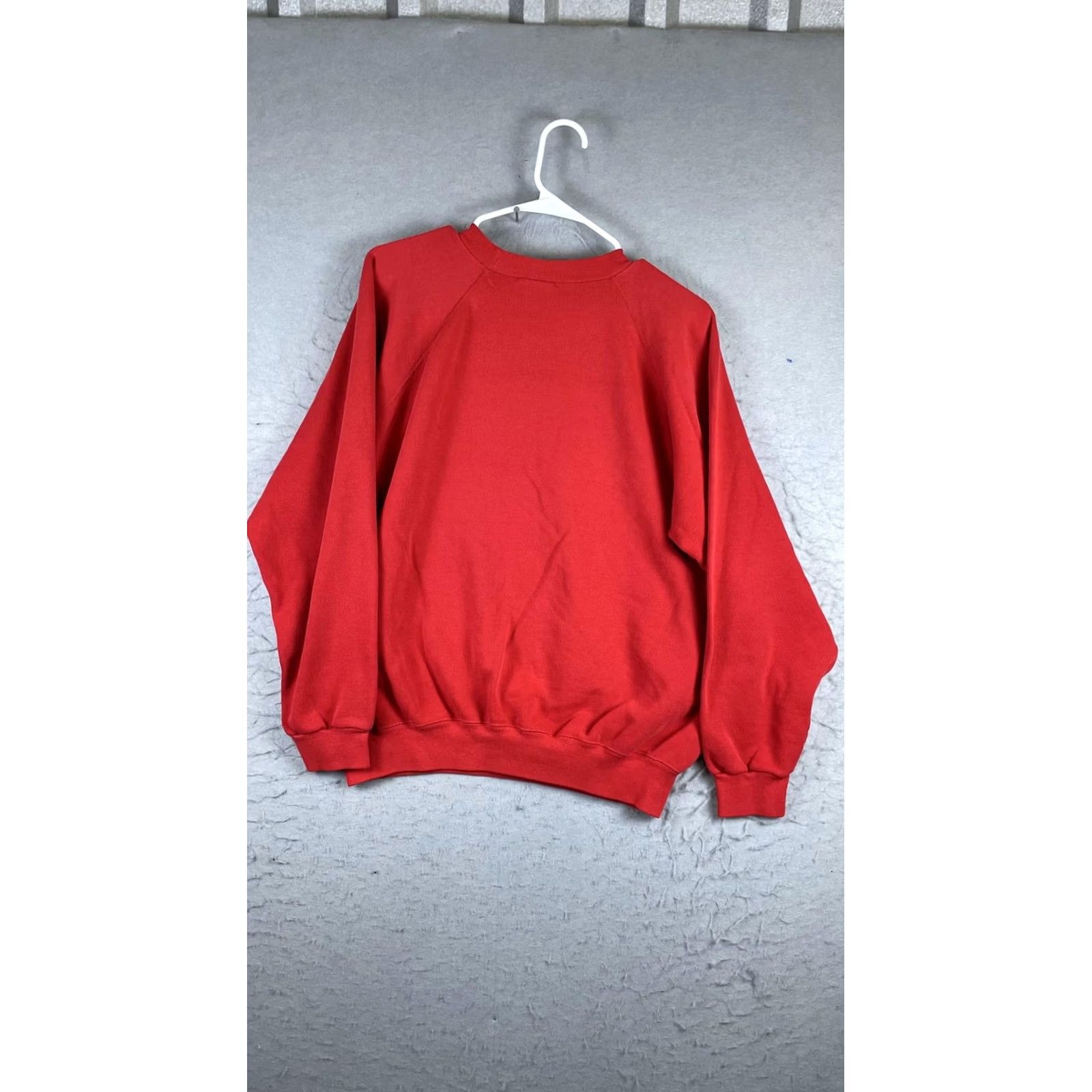 Hanes VINTAGE Hanes Sweatshirt Mens XL Red Crewneck Pullover Fleece Blank USA Made Pullover Sweatshirt Size US XL / EU 56 / 4 - 6 Thumbnail